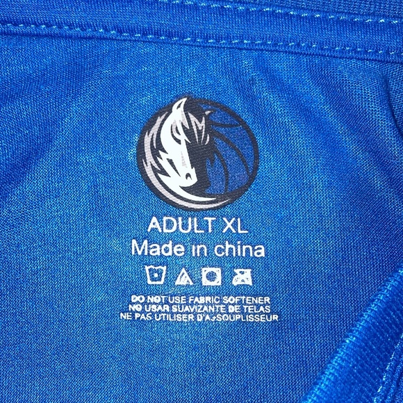 EUC Unisex XL Dallas Mavericks XL Blue 2017 Promo Soft T Shirt - Picture 3 of 7